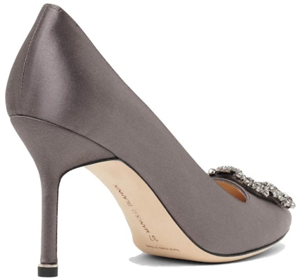 (Women) Manolo Blahnik Mule 'Grey Stiletto' 9XX-0663-0212 Purchase (Women) Manolo Blahnik Mule 'Grey Stiletto' 9XX-0663-0212