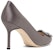 (W) Manolo Blahnik Mule 'Stiletto Kelabu' 9XX-0663-0212