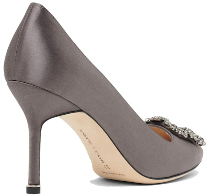 (W) Manolo Blahnik Mule 'Stiletto Abu-Abu' 9XX-0663-0212 Purchase (W) Manolo Blahnik Mule 'Stiletto Abu-Abu' 9XX-0663-0212