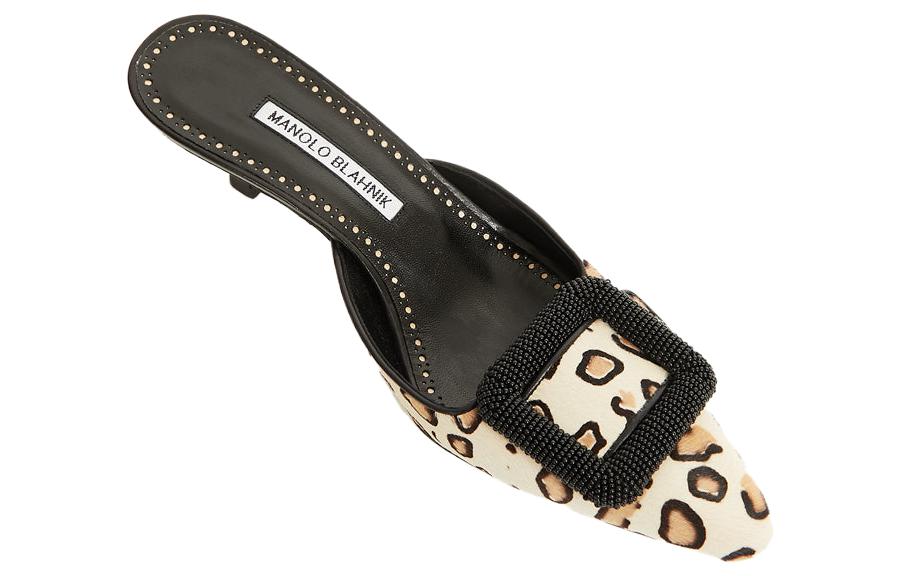 (W) Manolo Blahnik Mule 'Leopard Print' 圖 3