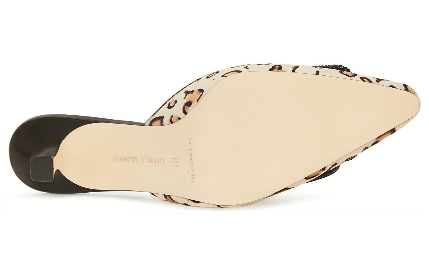 (W) Manolo Blahnik Mule 'Leopard Print' 圖 4