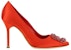 (W) Manolo Blahnik Mule 'Stiletto Jingga' 422-1409-6208