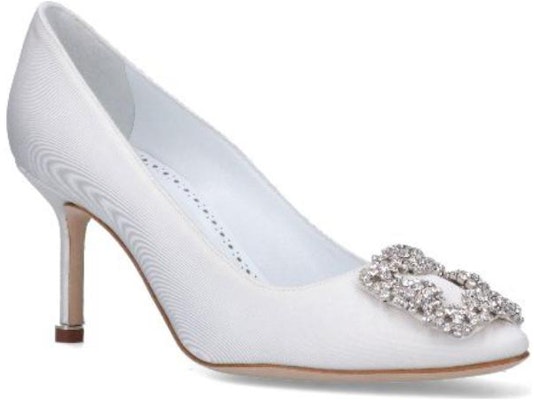 (Women) Manolo Blahnik Mule 'White Stiletto' 32222170001 Lookbook (Women) Manolo Blahnik Mule 'White Stiletto' 32222170001