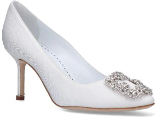 (Women) Manolo Blahnik Mule 'White Stiletto' 32222170001 Lookbook (Women) Manolo Blahnik Mule 'White Stiletto' 32222170001