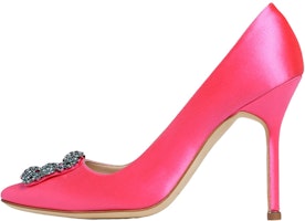 (Women) Manolo Blahnik Mule Stiletto 'Fashion Pink' 123-2249-6740 (Women) Manolo Blahnik Mule Stiletto 'Fashion Pink' 123-2249-6740