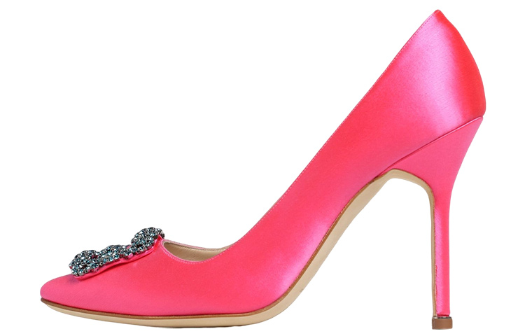 (Women) Manolo Blahnik Mule Stiletto 'Fashion Pink' 123-2249-6740