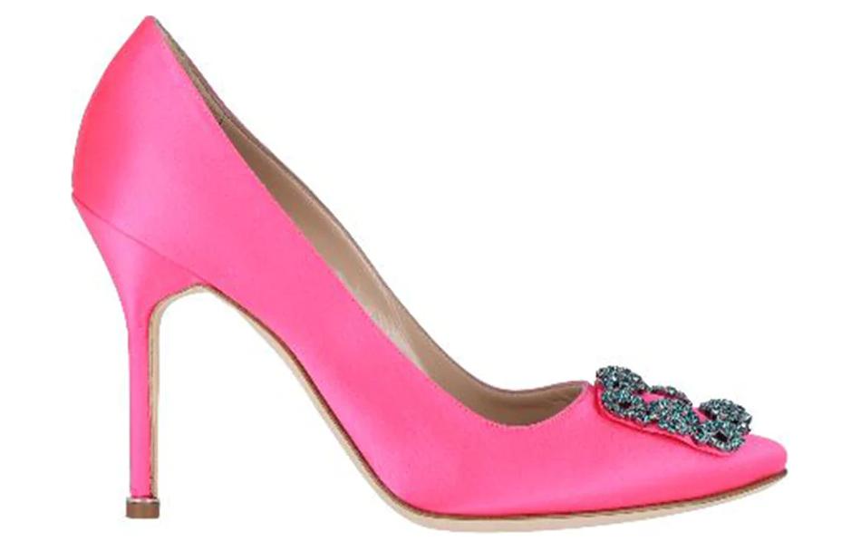 Order (Women) Manolo Blahnik Mule Stiletto 'Fashion Pink' 123-2249-6740