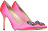 Lookbook (Women) Manolo Blahnik Mule Stiletto 'Fashion Pink' 123-2249-6740