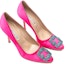 Purchase (W) Manolo Blahnik Mule Stiletto 'Fesyen Merah Jambu' 123-2249-6740