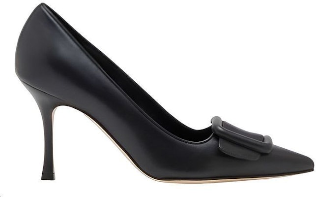 (Women) Manolo Blahnik Napa 'Black High Heels' 219-0343-0010 Order (Women) Manolo Blahnik Napa 'Black High Heels' 219-0343-0010