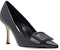 (W) Manolo Blahnik Napa 'Kasut Tumit Tinggi Hitam' 219-0343-0010