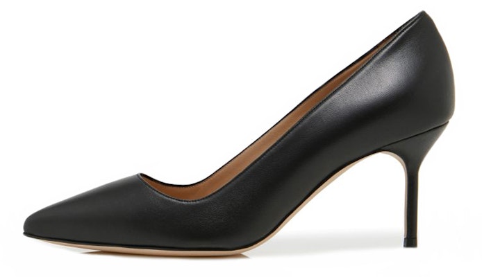 (W) Manolo Blahnik Napa Kulit Sepatu Hak Tinggi 'Hitam' 9XX-0463-0015 Buy (W) Manolo Blahnik Napa Kulit Sepatu Hak Tinggi 'Hitam' 9XX-0463-0015