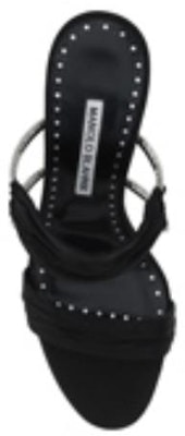 (W) マノロブラニク オープントゥレザーミュール 7cm ブラック 323-2506-0015 Lookbook (W) マノロブラニク オープントゥレザーミュール 7cm ブラック 323-2506-0015