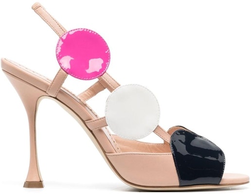 (W) Sandal Kulit Terbuka Manolo Blahnik 'Beige' 12321922505 Order (W) Sandal Kulit Terbuka Manolo Blahnik 'Beige' 12321922505