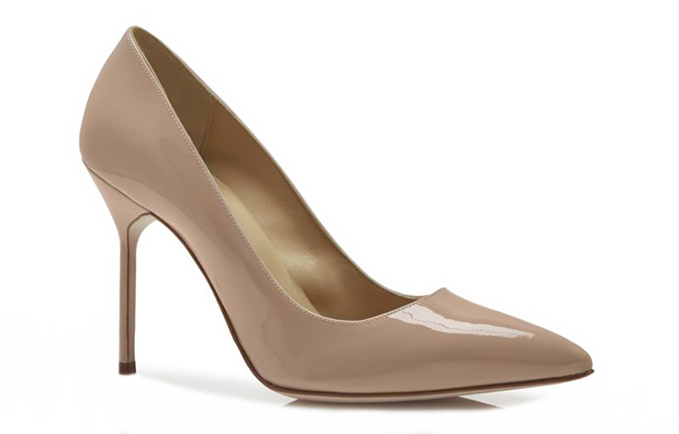 (W) Manolo Blahnik Patent High Heels 'Khaki' 圖 2