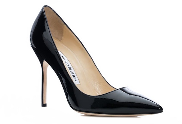 (W) Manolo Blahnik Tumit Tinggi Kulit Lakar 'Logo Hitam' 9XX-0537-0008 Order (W) Manolo Blahnik Tumit Tinggi Kulit Lakar 'Logo Hitam' 9XX-0537-0008