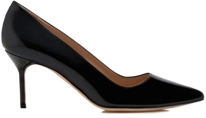 (W) (女性用) マノロブラニク パテントレザー ポインテッドトウパンプス 'ブラック' 9XX-0535-0012 9XX-0535-0012 Order (W) (女性用) マノロブラニク パテントレザー ポインテッドトウパンプス 'ブラック' 9XX-0535-0012 9XX-0535-0012