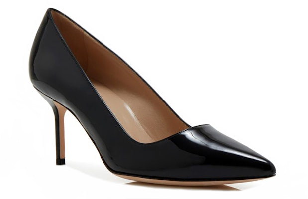 (W) (女性用) マノロブラニク パテントレザー ポインテッドトウパンプス 'ブラック' 9XX-0535-0012 9XX-0535-0012 Lookbook (W) (女性用) マノロブラニク パテントレザー ポインテッドトウパンプス 'ブラック' 9XX-0535-0012 9XX-0535-0012