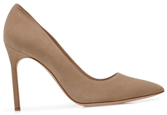 (Women) Manolo Blahnik Pointed-Toe Court Stiletto Heels 'Sand Suede' 9XX-0422-0023 Order (Women) Manolo Blahnik Pointed-Toe Court Stiletto Heels 'Sand Suede' 9XX-0422-0023