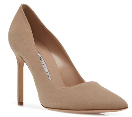 (Women) Manolo Blahnik Pointed-Toe Court Stiletto Heels 'Sand Suede' 9XX-0422-0023 Lookbook (Women) Manolo Blahnik Pointed-Toe Court Stiletto Heels 'Sand Suede' 9XX-0422-0023