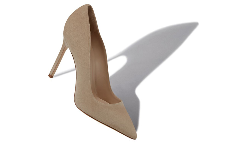 Shop (W) Manolo Blahnik Sepatu Hak Stiletto Pointed-Toe 'Sand Suede' 9XX-0422-0023