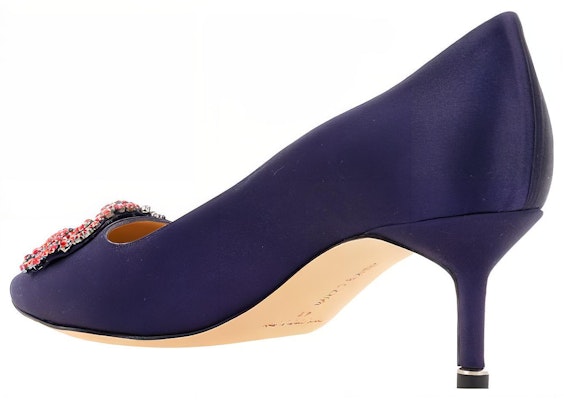 (Women) Manolo Blahnik Pointed-Toe Slip-On Stiletto 'Purple' 422-1473-4116 Shop (Women) Manolo Blahnik Pointed-Toe Slip-On Stiletto 'Purple' 422-1473-4116