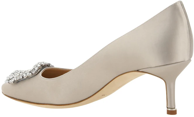 (W) Manolo Blahnik Kasut Tumit Runcing Selipar 'Kelabu' 9XX-0315-0502 Shop (W) Manolo Blahnik Kasut Tumit Runcing Selipar 'Kelabu' 9XX-0315-0502