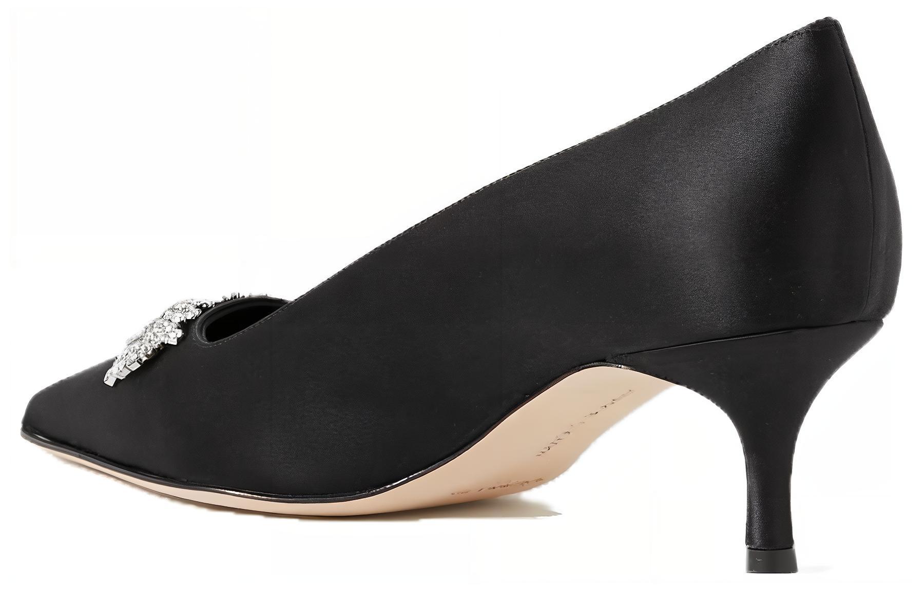 (W) Manolo Blahnik Pointed-Toe Stiletto 5cm 'Black' 圖 3