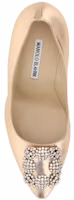 Lookbook (Women) Manolo Blahnik Pointed-Toe Stiletto 'Gold' 223-1430-2266