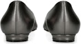Shop (W) Manolo Blahnik Tumit Tinggi Pointed-Toe Mules 'Kulit Hitam' 223-1496-0001