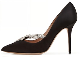 (Women) Manolo Blahnik Pointed Court Stiletto 'Black' 9XX-0369-0049 (Women) Manolo Blahnik Pointed Court Stiletto 'Black' 9XX-0369-0049