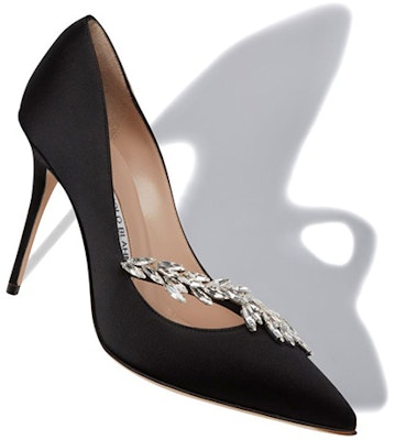 (W) Manolo Blahnik Sepatu Hak Tinggi Lancip 'Hitam' 9XX-0369-0049 Shop (W) Manolo Blahnik Sepatu Hak Tinggi Lancip 'Hitam' 9XX-0369-0049