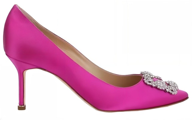 (Women) Manolo Blahnik Pointed Toe Mule 'Pink 7cm Stiletto' 9XX-0316-0046 Order (Women) Manolo Blahnik Pointed Toe Mule 'Pink 7cm Stiletto' 9XX-0316-0046