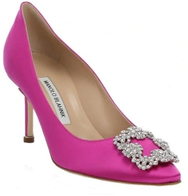 (Women) Manolo Blahnik Pointed Toe Mule 'Pink 7cm Stiletto' 9XX-0316-0046 Shop (Women) Manolo Blahnik Pointed Toe Mule 'Pink 7cm Stiletto' 9XX-0316-0046