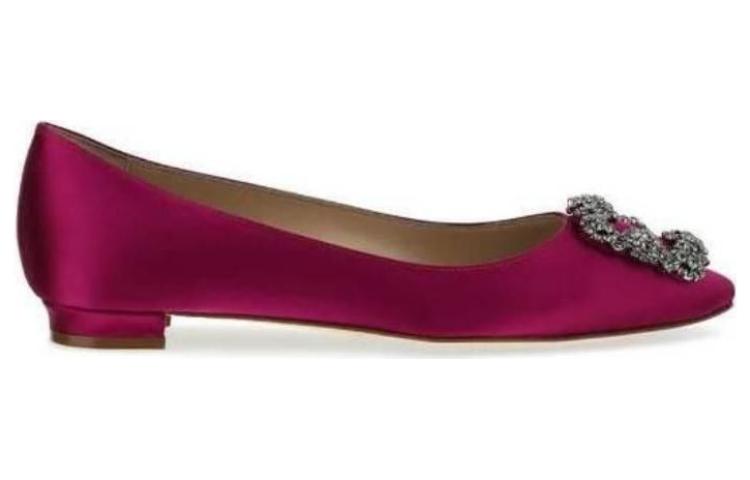 (W) Manolo Blahnik Pointed-Toe Mule 'Pink' 圖 2