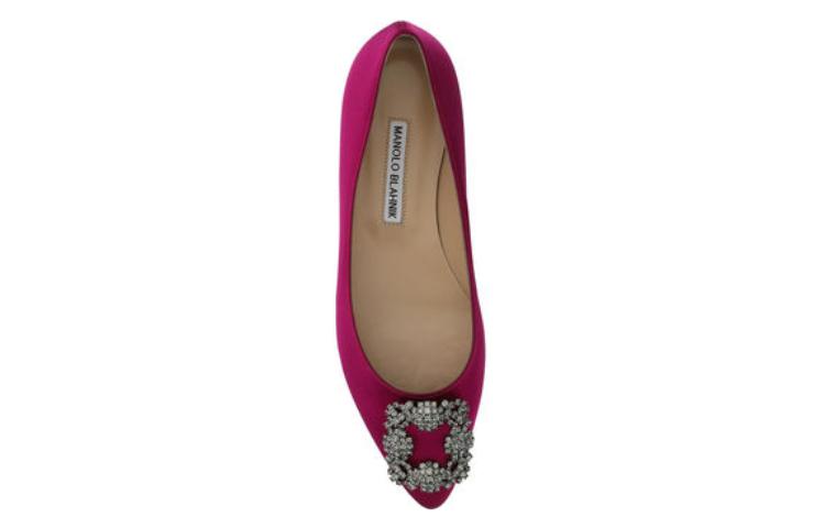 (W) Manolo Blahnik Pointed-Toe Mule 'Pink' 圖 5