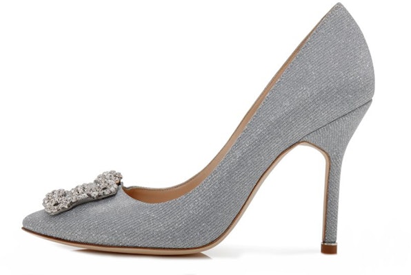 (W) Manolo Blahnik Tacón de Aguja Plateado Punta Afilada Mujer 9XX-0600-0015 Buy (W) Manolo Blahnik Tacón de Aguja Plateado Punta Afilada Mujer 9XX-0600-0015