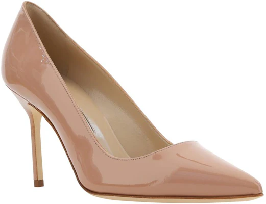 (Women) Manolo Blahnik Pointed Toe Slip-On Stiletto 'Beige' 9XX-0536-2509 Order (Women) Manolo Blahnik Pointed Toe Slip-On Stiletto 'Beige' 9XX-0536-2509