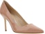 (Women) Manolo Blahnik Pointed Toe Slip-On Stiletto 'Beige' 9XX-0536-2509