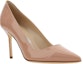 Order (Women) Manolo Blahnik Pointed Toe Slip-On Stiletto 'Beige' 9XX-0536-2509