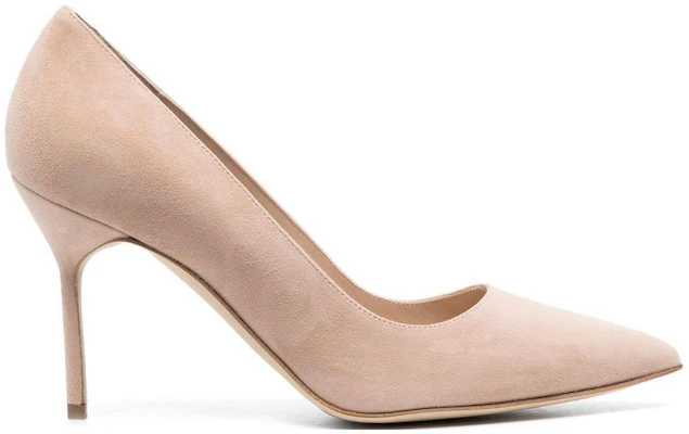 (W) Manolo Blahnik Sepatu Hak Tinggi Lancip 'Pink Suede' 9XX-0416-2601 Order (W) Manolo Blahnik Sepatu Hak Tinggi Lancip 'Pink Suede' 9XX-0416-2601