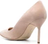Shop (W) Manolo Blahnik Sepatu Hak Tinggi Lancip 'Pink Suede' 9XX-0416-2601