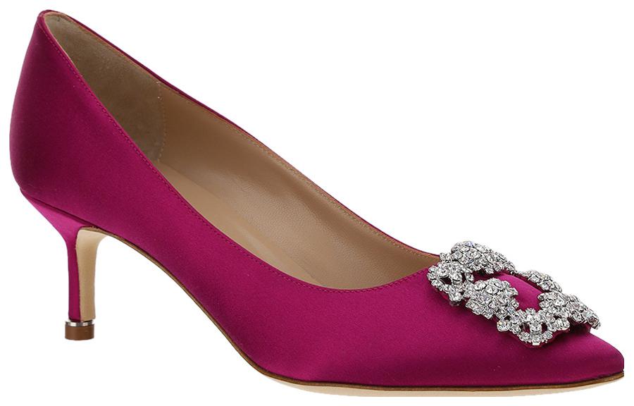 (W) Manolo Blahnik Pointed Toe Stiletto 'Purple' 圖 2