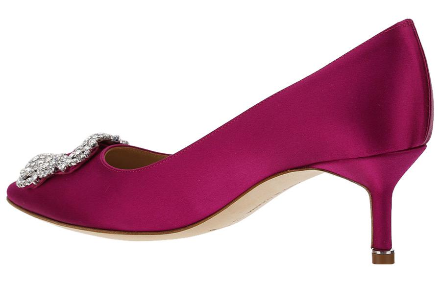 (W) Manolo Blahnik Pointed Toe Stiletto 'Purple' 圖 3
