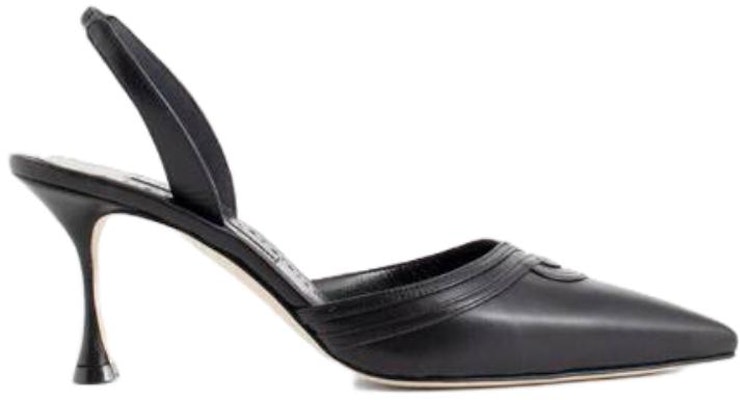 (Women) Manolo Blahnik Pointed-Toe Stiletto Mules 'Black' 223-1357-0015 Order (Women) Manolo Blahnik Pointed-Toe Stiletto Mules 'Black' 223-1357-0015