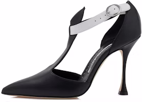 (Women) Manolo Blahnik Polux 'Black Fashion' 122-1857-0001 (Women) Manolo Blahnik Polux 'Black Fashion' 122-1857-0001