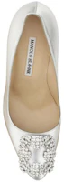 Shop (W) Manolo Blahnik Runde Spitze Slip-On Stiletto ''Silber'' 22314750454