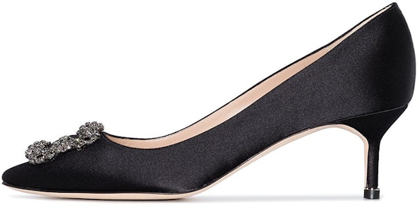 (W) Manolo Blahnik Tacón de Aguja Punta Redonda 'Cuero Negro' 9XX-0661-0039 Buy (W) Manolo Blahnik Tacón de Aguja Punta Redonda 'Cuero Negro' 9XX-0661-0039