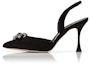 Buy (W) Manolo Blahnik Satin Buckle High Heels 'Jewel Black' Sepatu Hak Tinggi Wanita 321-1821-0009