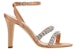 (W) Manolo Blahnik Satin Buckle Slide 'Nude' Wanita 223-1379-8802